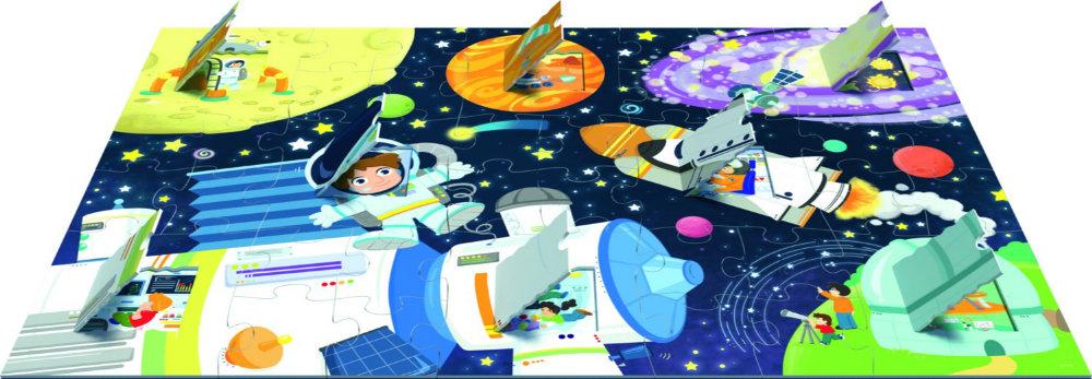 Casse-tête Flip Flap - L'espace 36 pièces