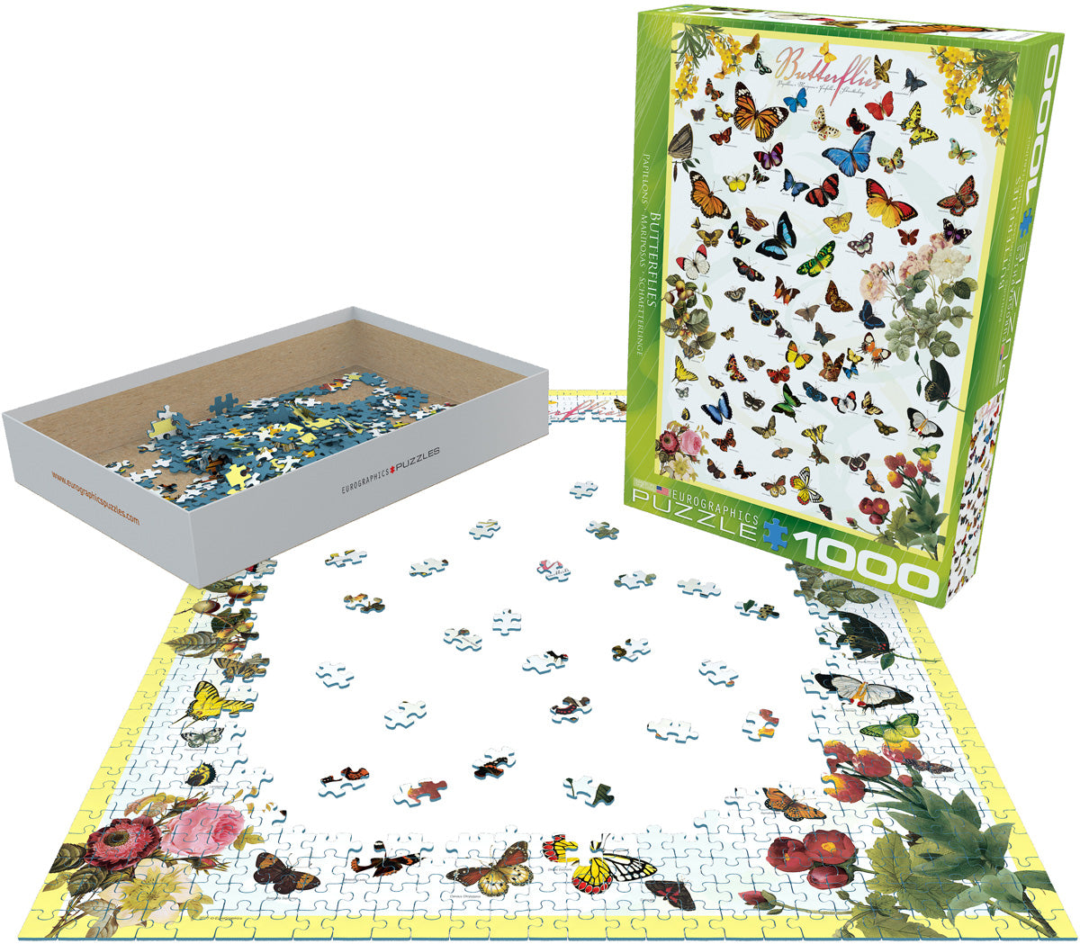 Butterflies 1000-Piece Puzzle