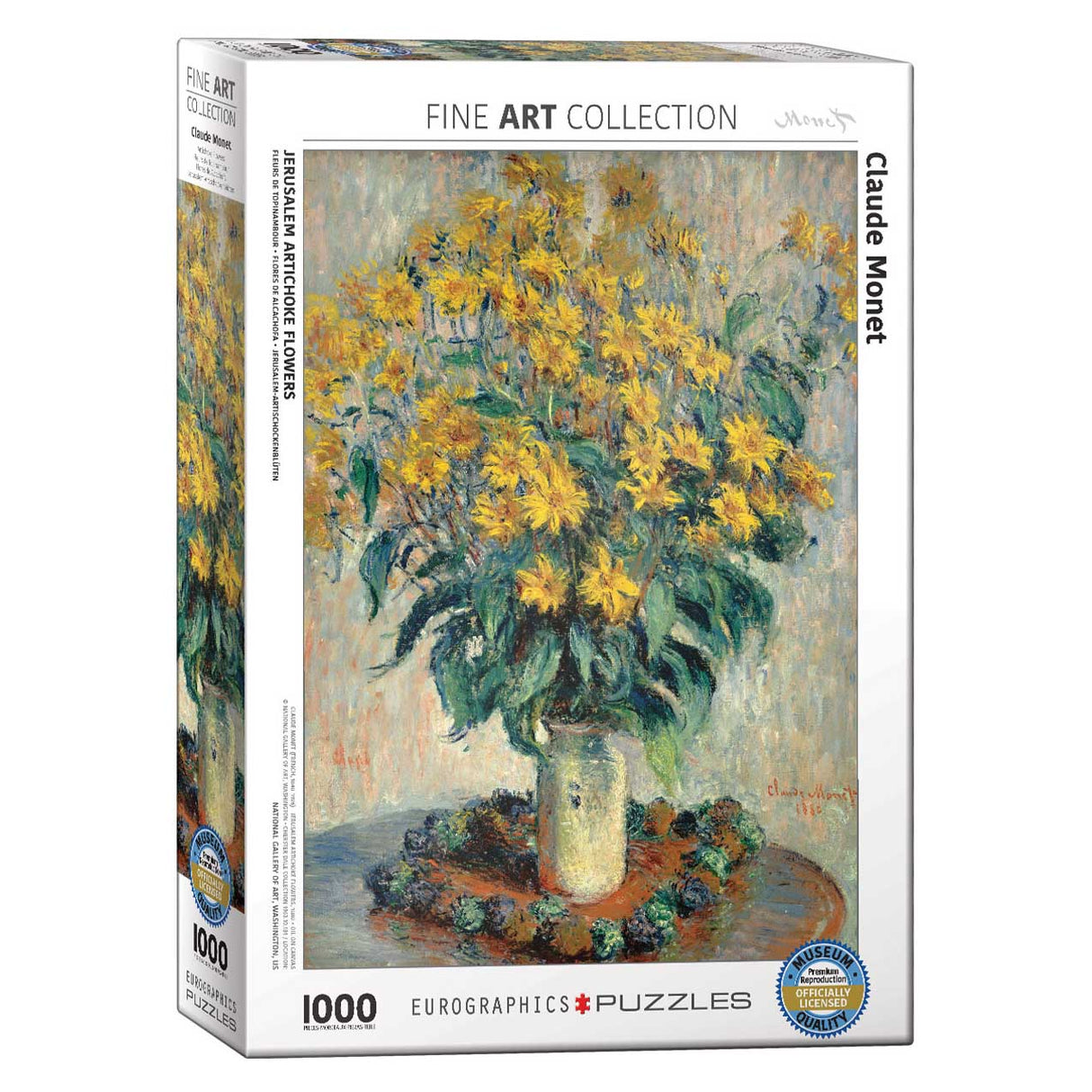 Jerusalem Artichoke Flowers 1000-Piece Puzzle