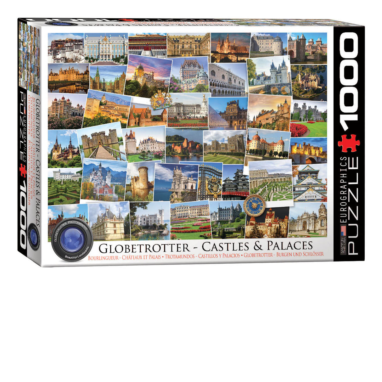 Globetrotter Castles & Palaces 1000-Piece Puzzle