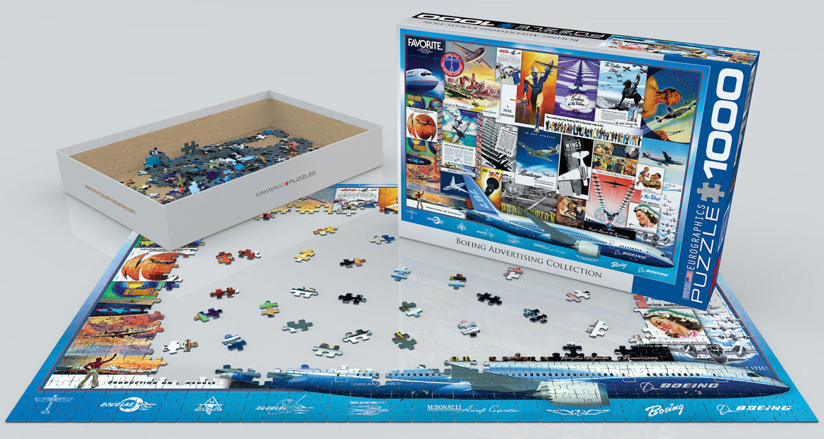Boeing Advertising Collection 1000-Piece Puzzle
