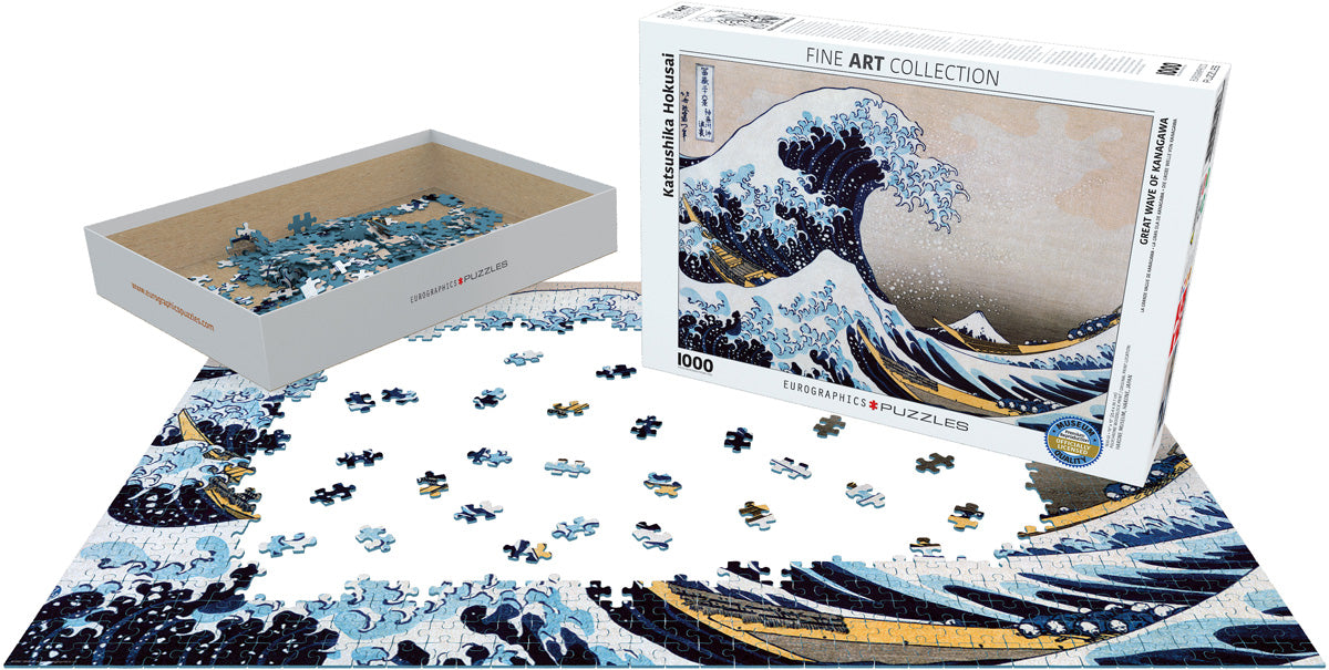 Great Wave off Kanagawa 1000-Piece Puzzle