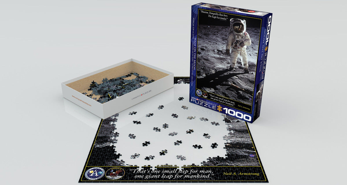 Walk on the Moon 1000-Piece Puzzle
