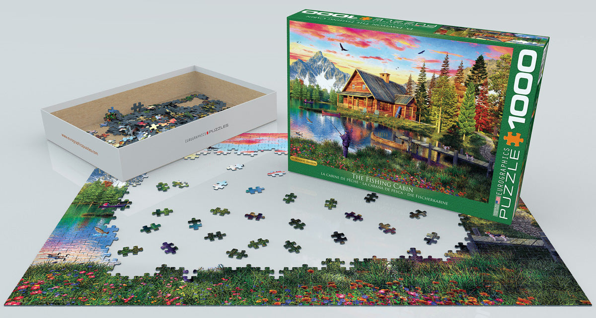 The Fishing Cottage 1000-Piece Puzzle