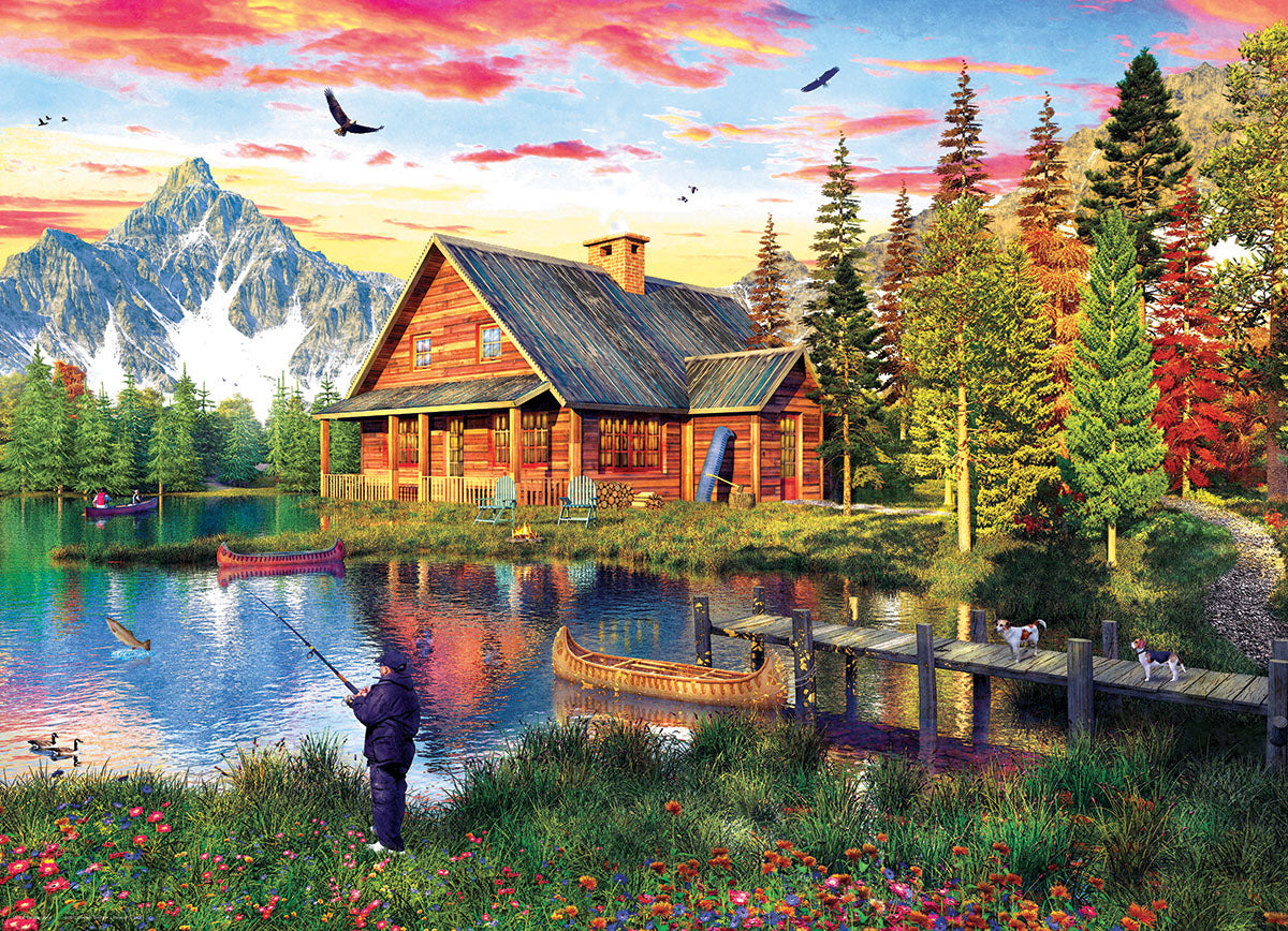 The Fishing Cottage 1000-Piece Puzzle