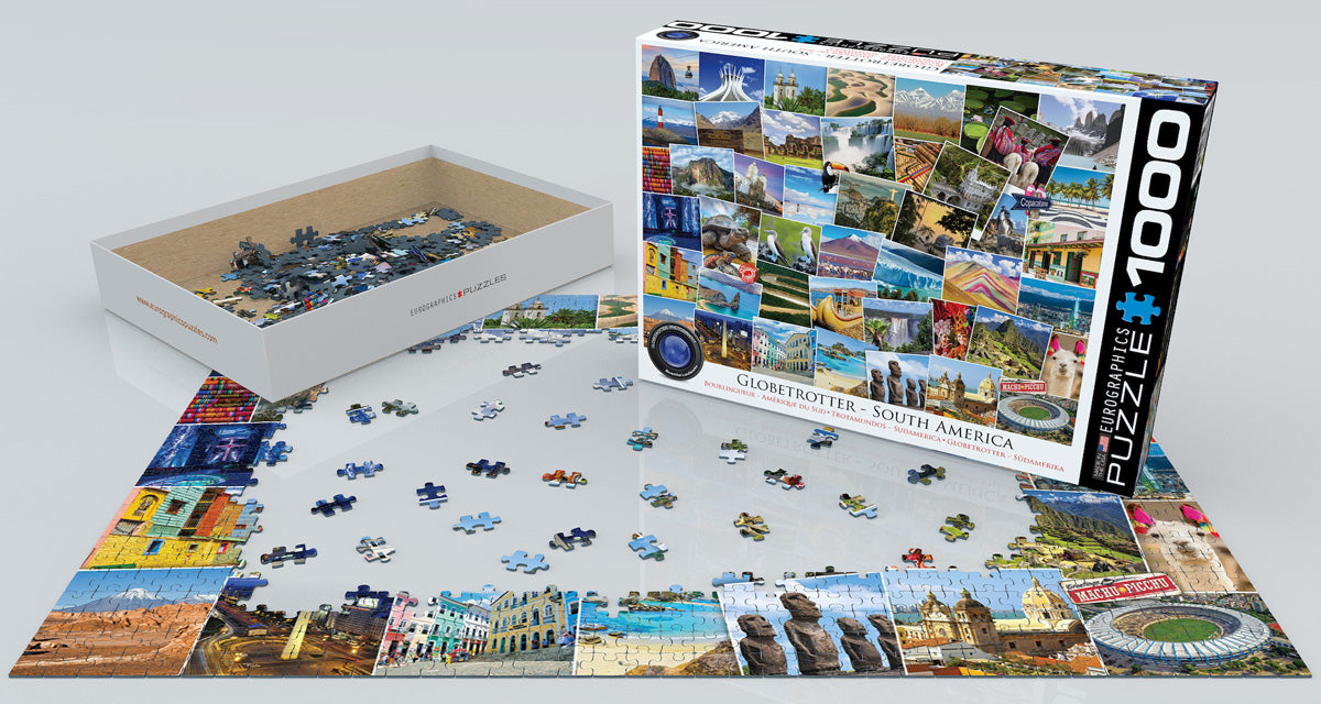Globetrotter South America 1000-Piece Puzzle