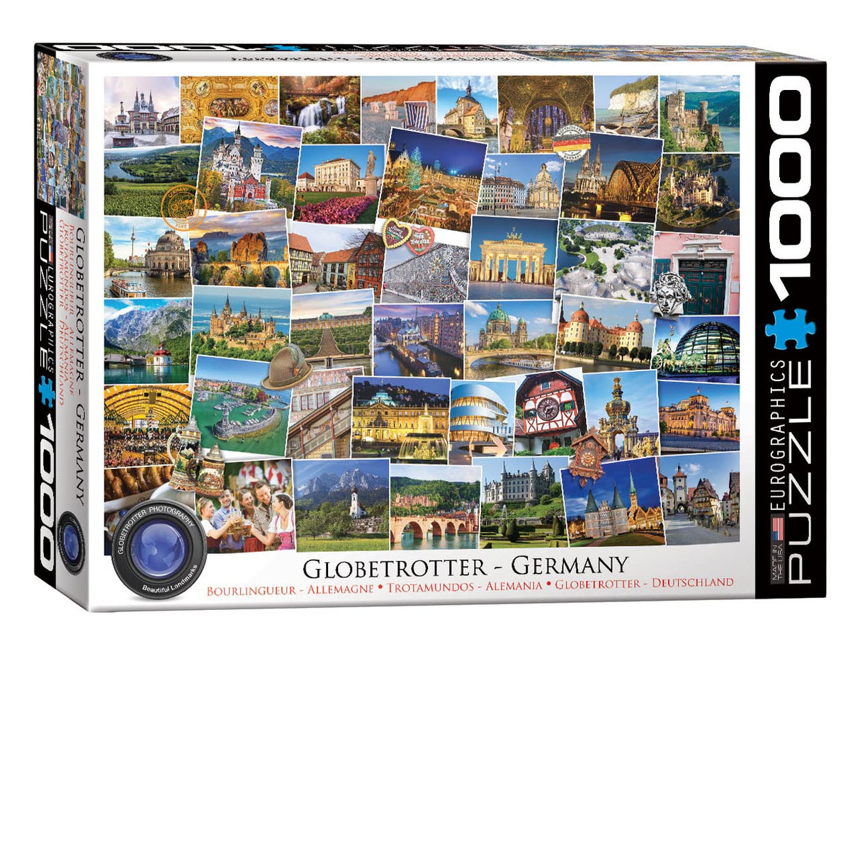 Globetrotter Germany 1000-Piece Puzzle