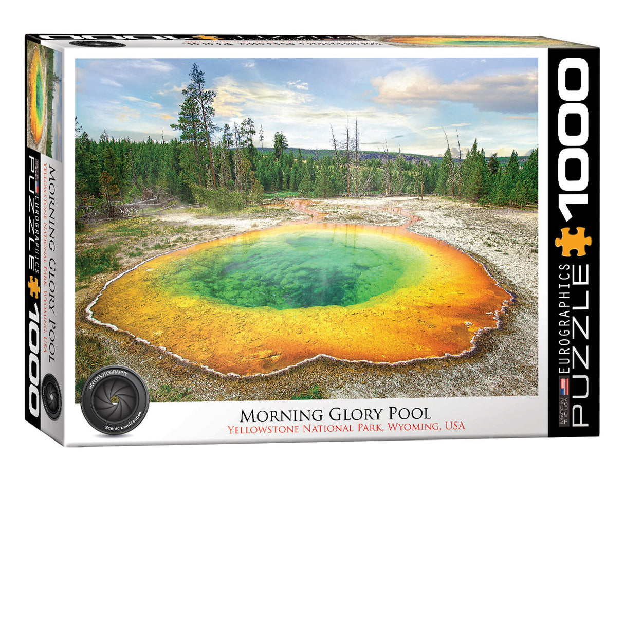 Morning Glory Pool 1000-Piece Puzzle