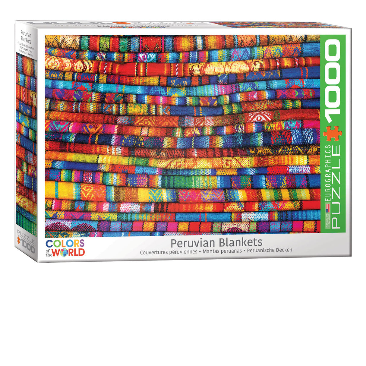 Peruvian Blankets 1000-Piece Puzzle