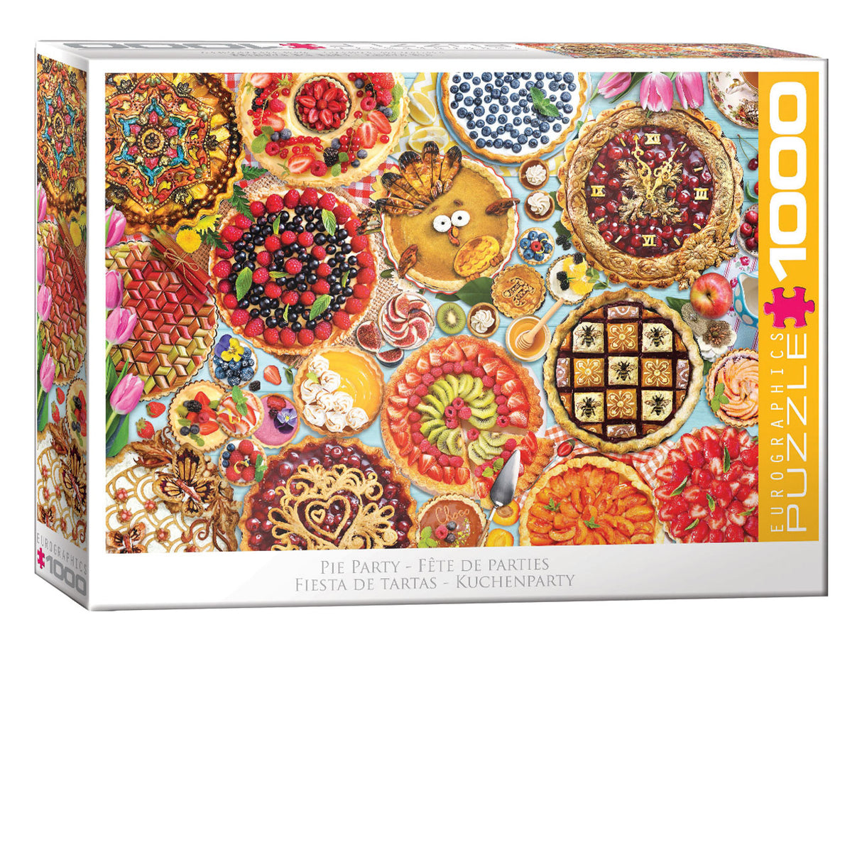 Pies Table 1000-Piece Puzzle