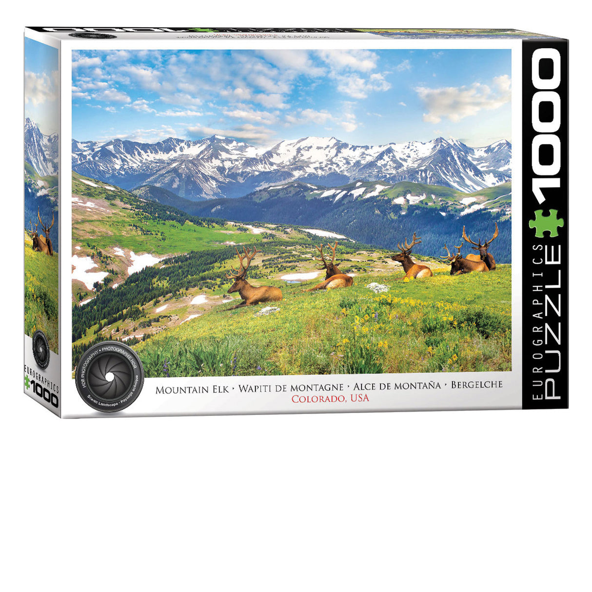 Mountain Elks 1000-Piece Puzzle