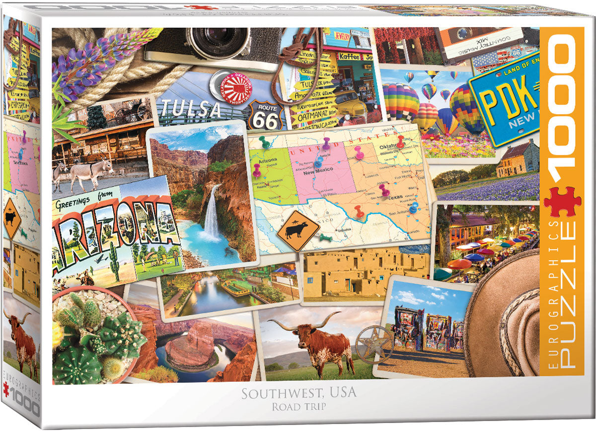 Southwest Road Trip 1000-Piece Puzzle