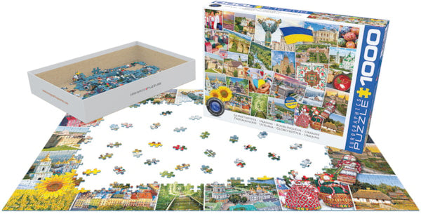 Ukraine - Globetrotter 1000-Piece Puzzle