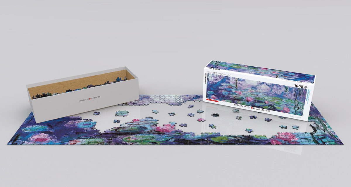 Waterlilies Panorama 1000-Piece Puzzle