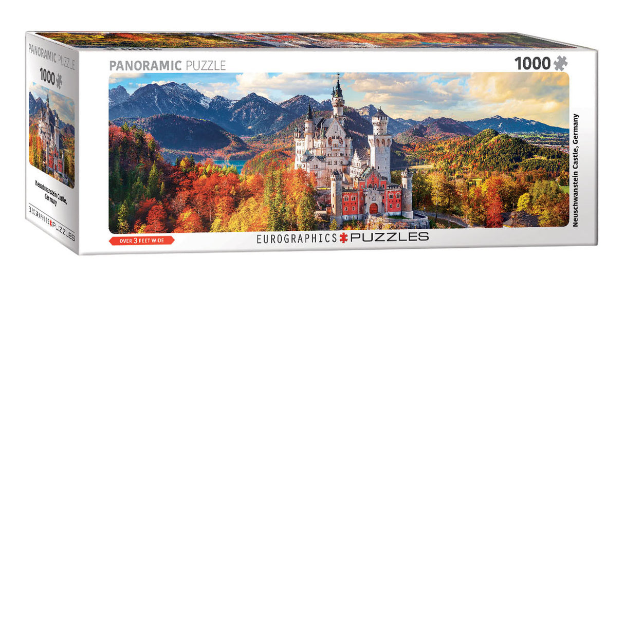 Neuschwanstein Castle in Autumn 1000-Piece Puzzle