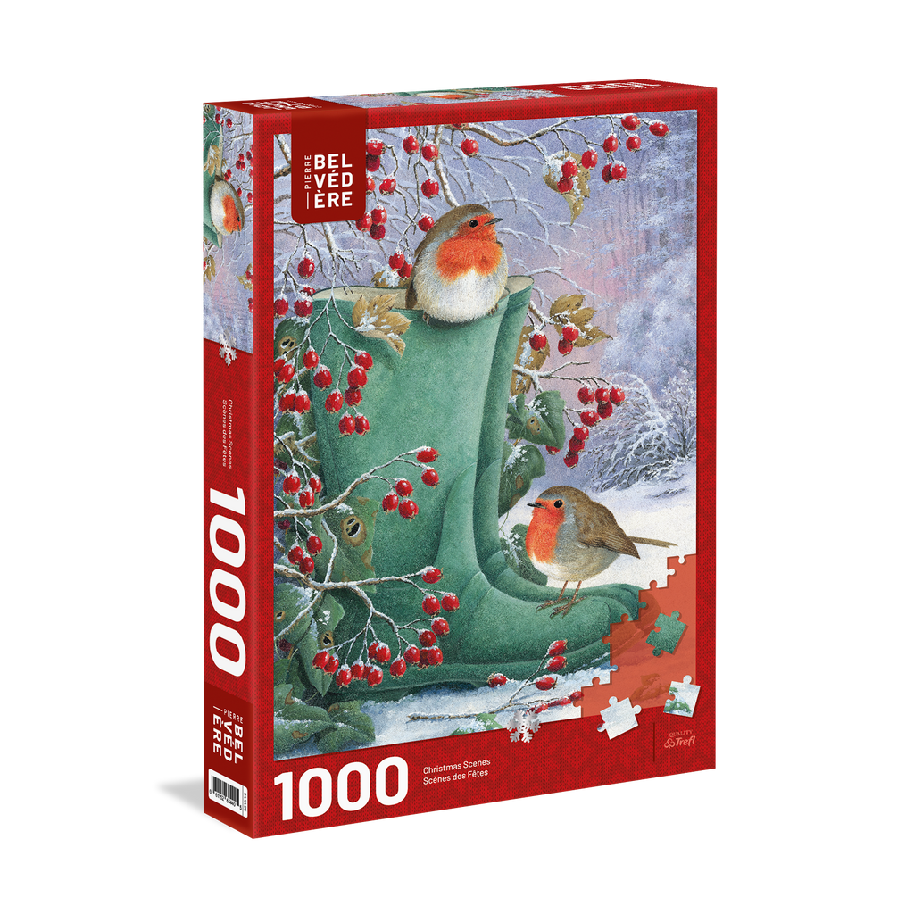 Winter Birds 1000-Piece Puzzle
