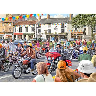 The Motorcycle Show 2 x 500-Piece Puzzle