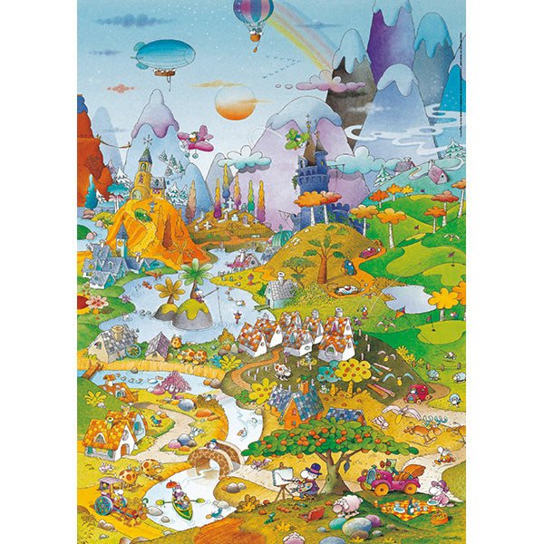 Idyll by the lake 1000-Piece Puzzle