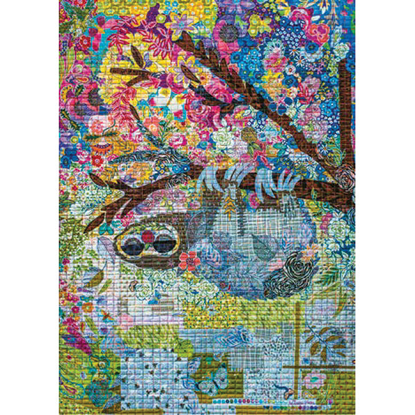 Sloth, Quilt Art - Casse-tête de 1000 pièces