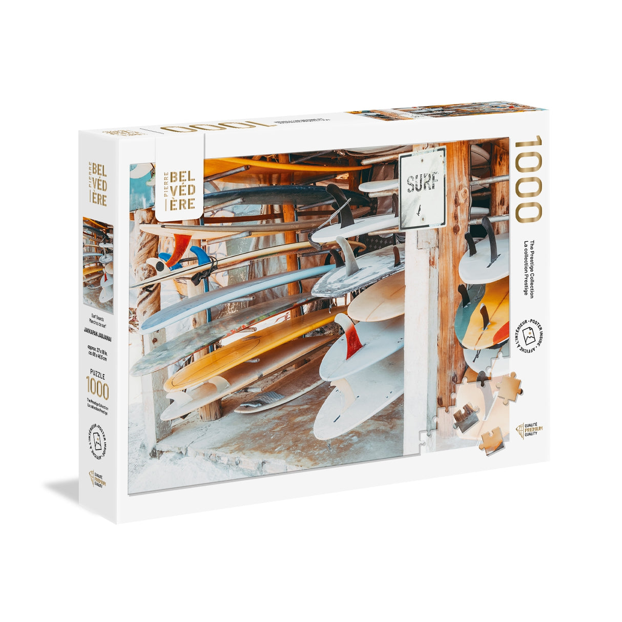 Planches de surf - Casse-tête de 1000 pièces