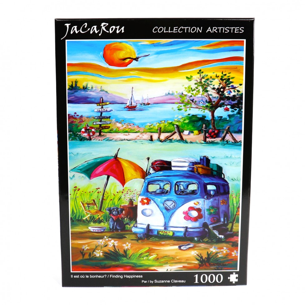Finding Happiness 1000-Piece Puzzle