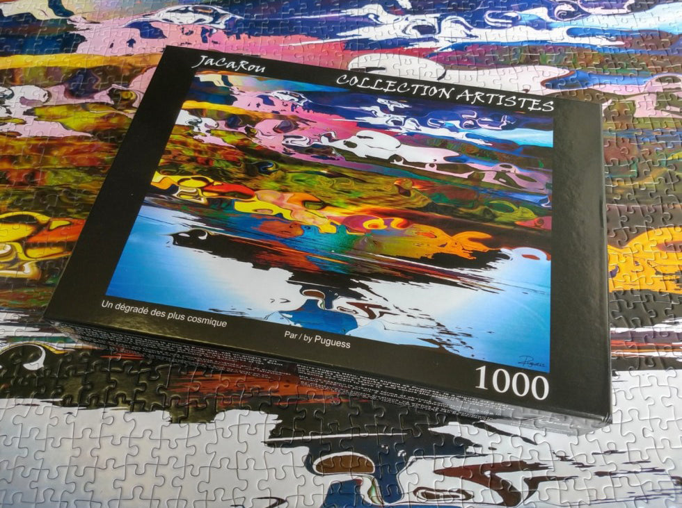 Un dégradé des plus cosmique - Casse-tête de 1000 pièces