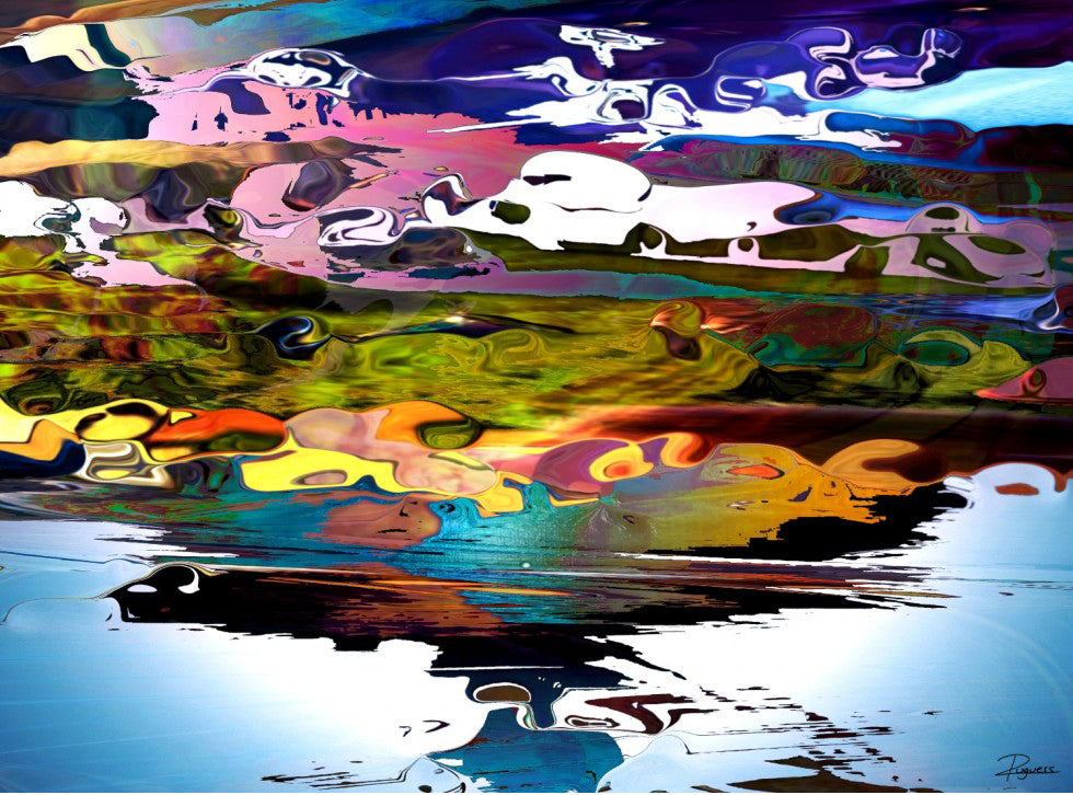 Un dégradé des plus cosmique - Casse-tête de 1000 pièces