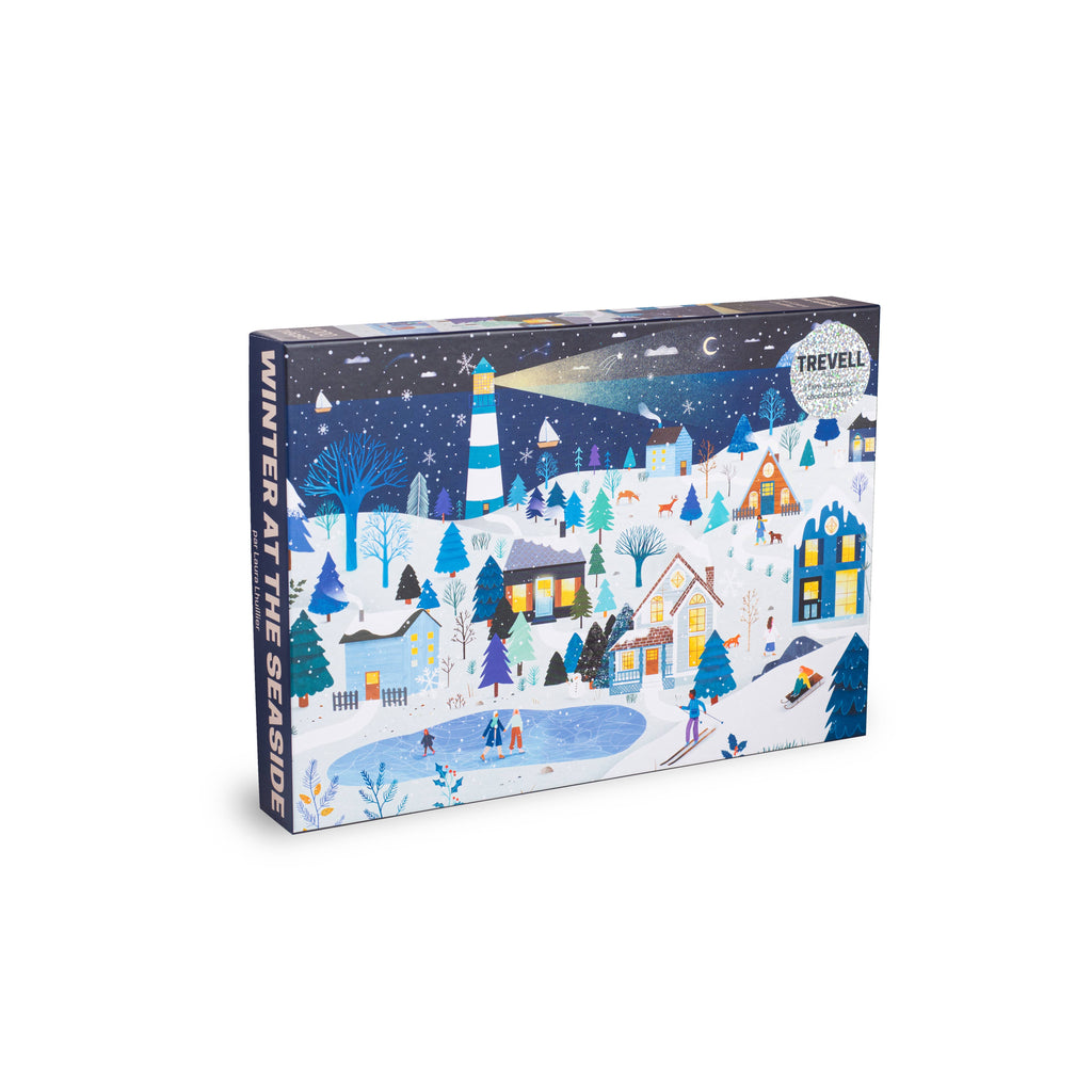 Winter At The Seaside 1000-Pieces Puzzle