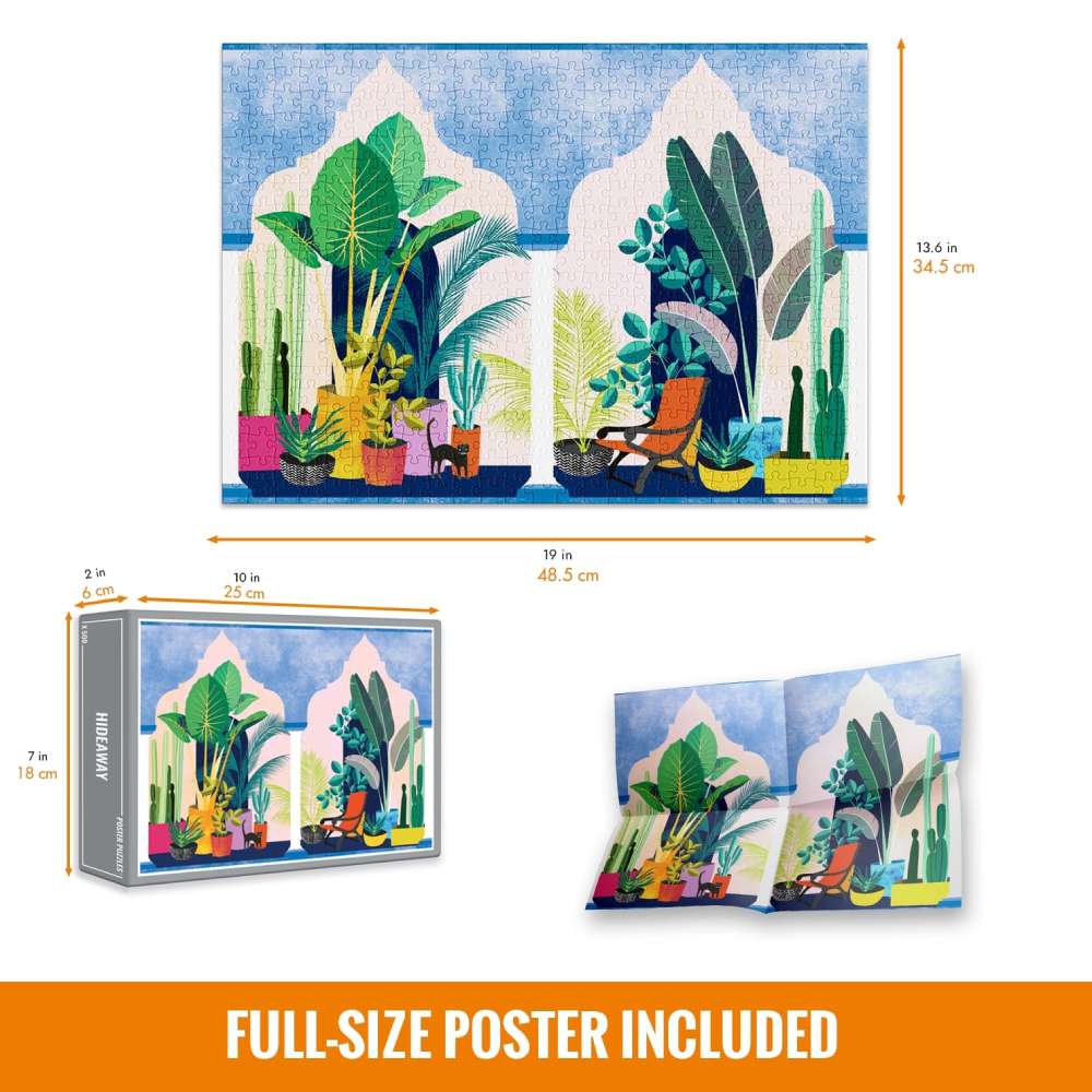 Hideaway 500-Piece Puzzle