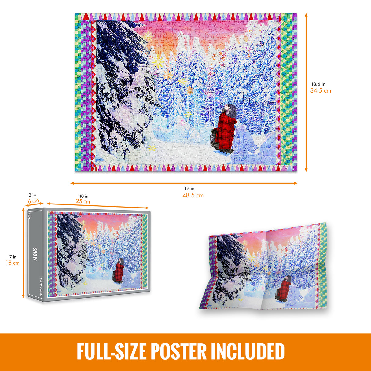 Snow 500-Piece Puzzle