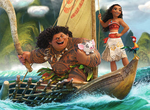 Moana and Maui - Casse-tête de 100 pièces XXL