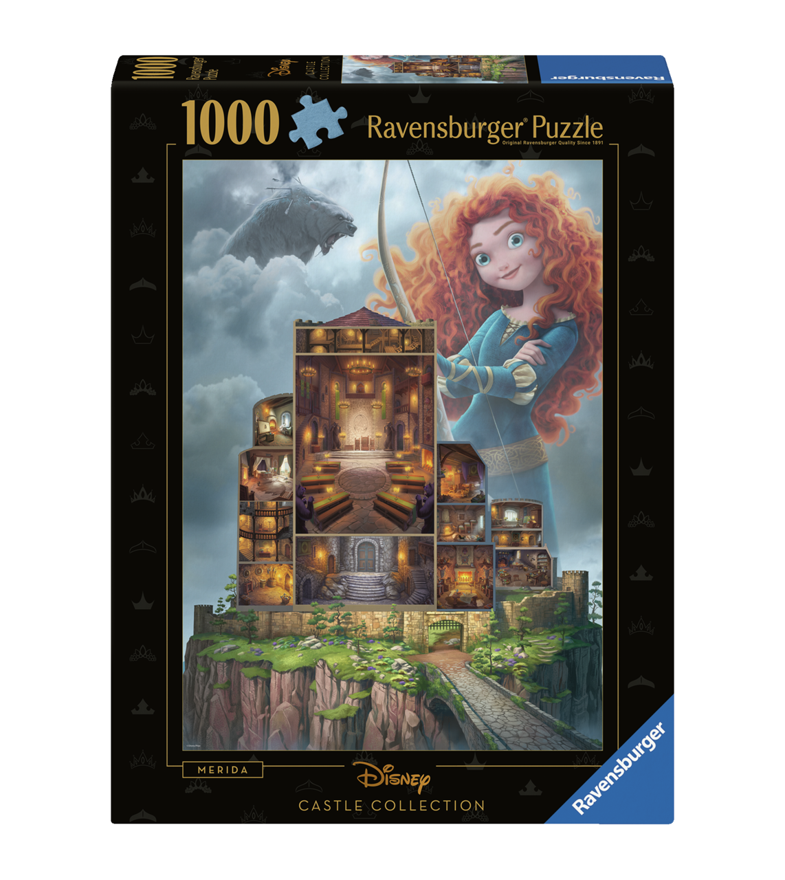 Châteaux Disney : Merida - Casse-tête de 1000 pièces