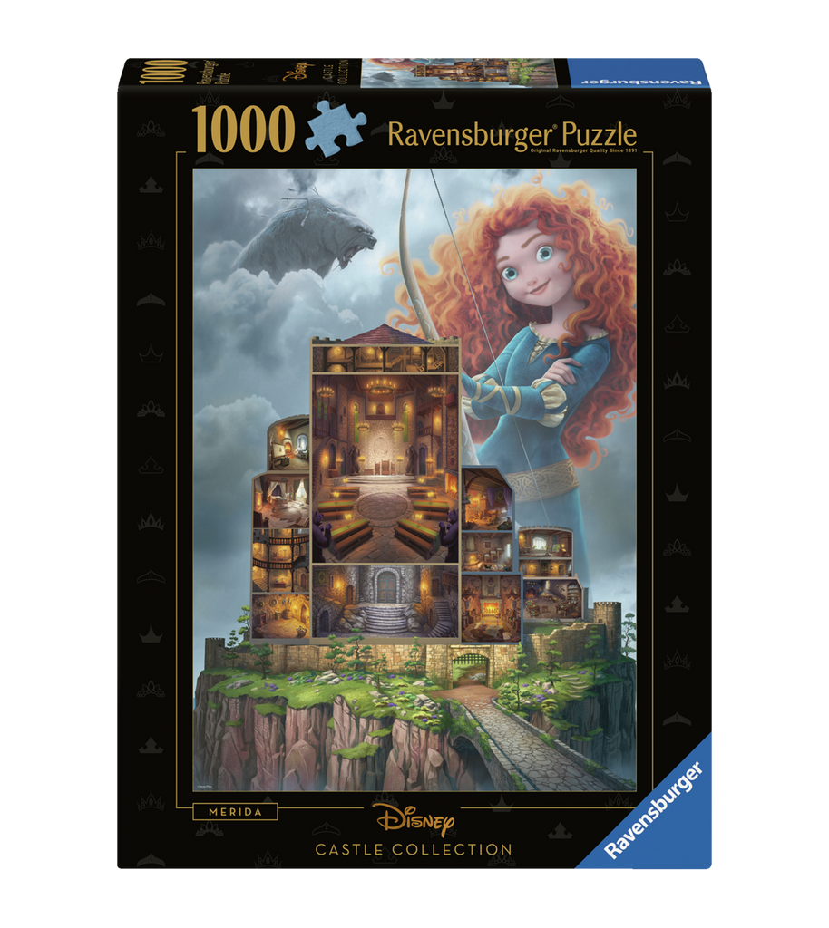 Châteaux Disney : Merida<br>Casse-tête de 1000 pièces