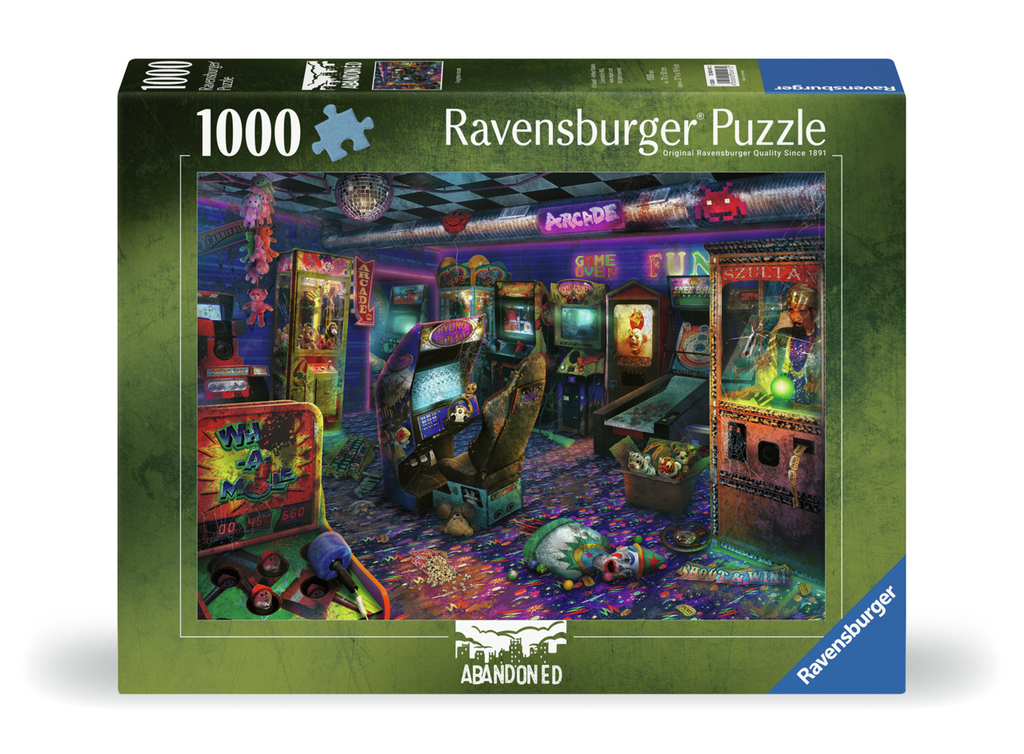 Forgotten Arcade 1000-Piece Puzzle