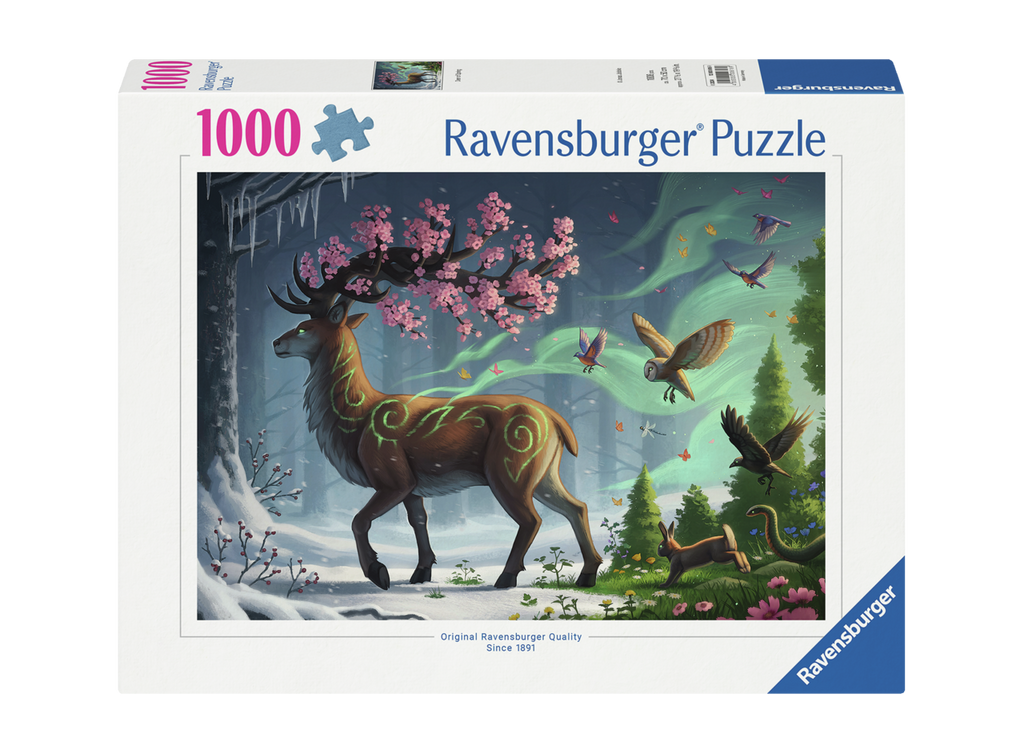 Spring Deer 1000-Piece Puzzle