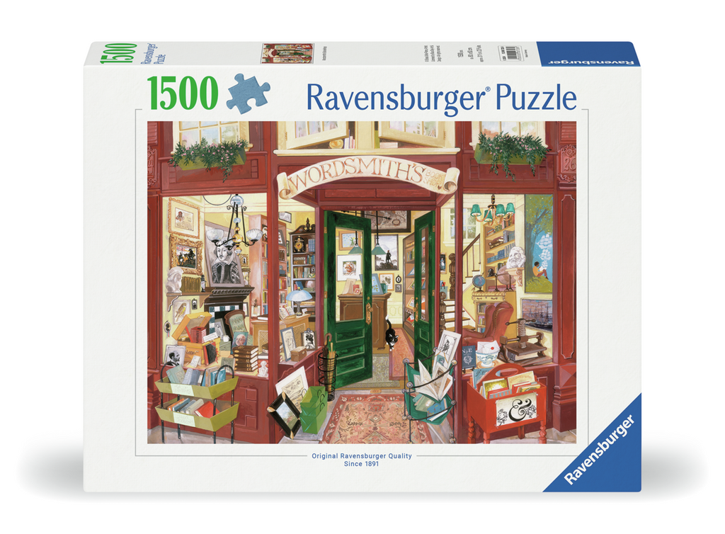Wordsmith's Bookshop 1500-Piece Puzzle