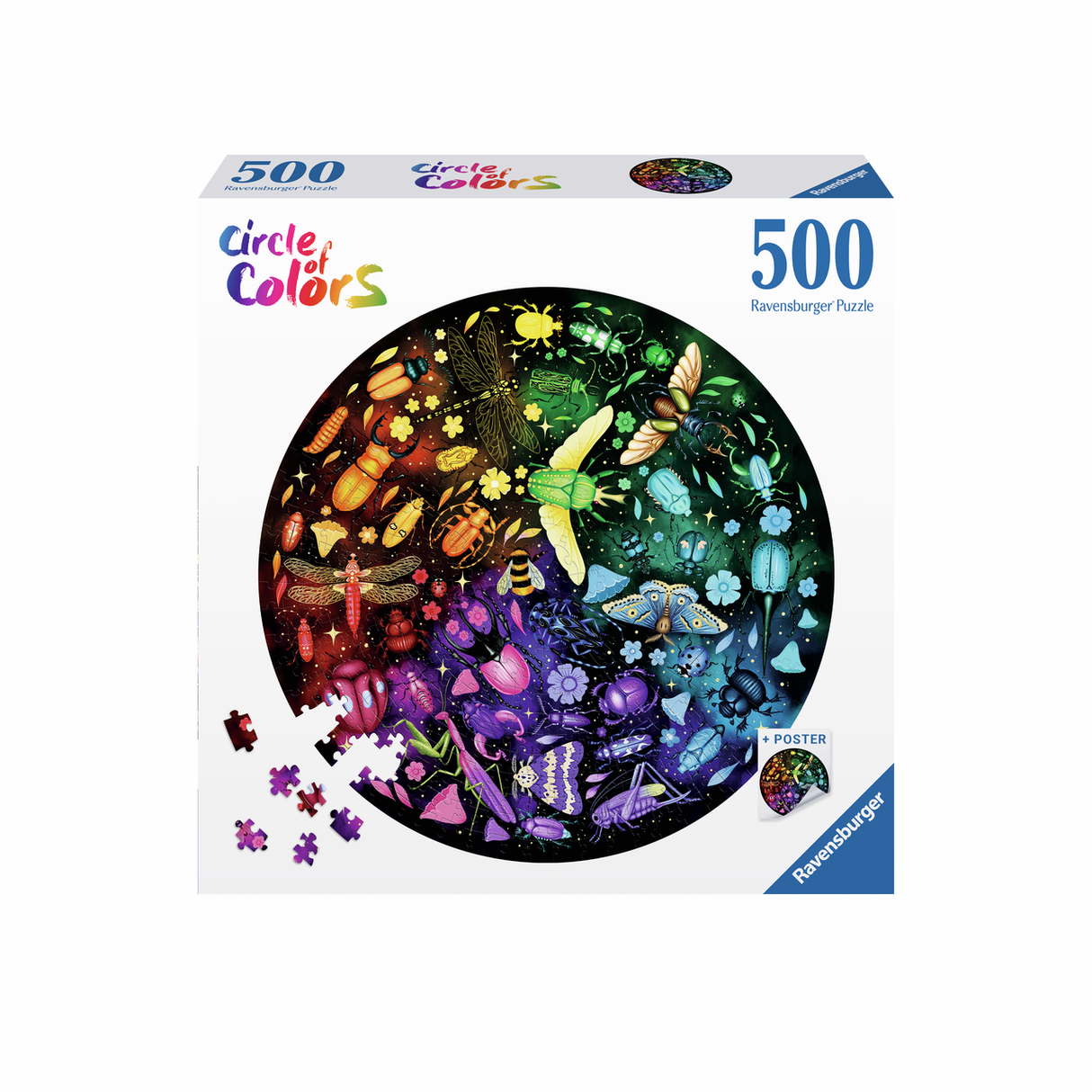 Circle of Colors - Insect 500-Piece Puzzle