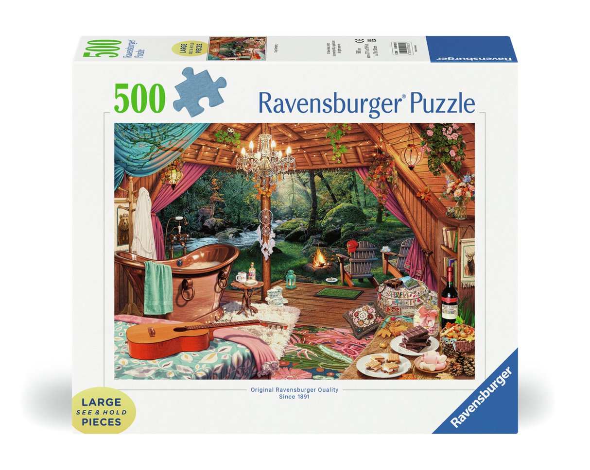 Cozy Glamping 500-Piece Puzzle