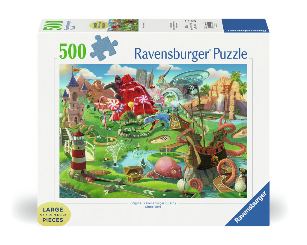 Putt Putt Paradise 500-Piece Puzzle