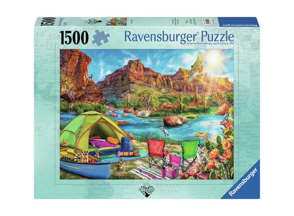 Canyon Camping 1500-Piece Puzzle