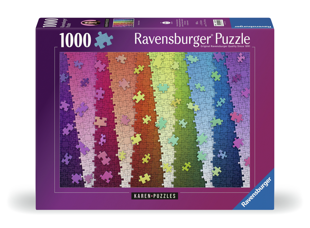 Colors on Colors 1000-Piece Puzzle