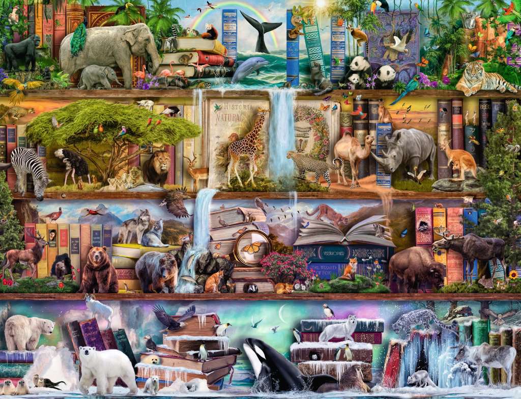 Wild Animal Kingdom 2000-Piece Puzzle