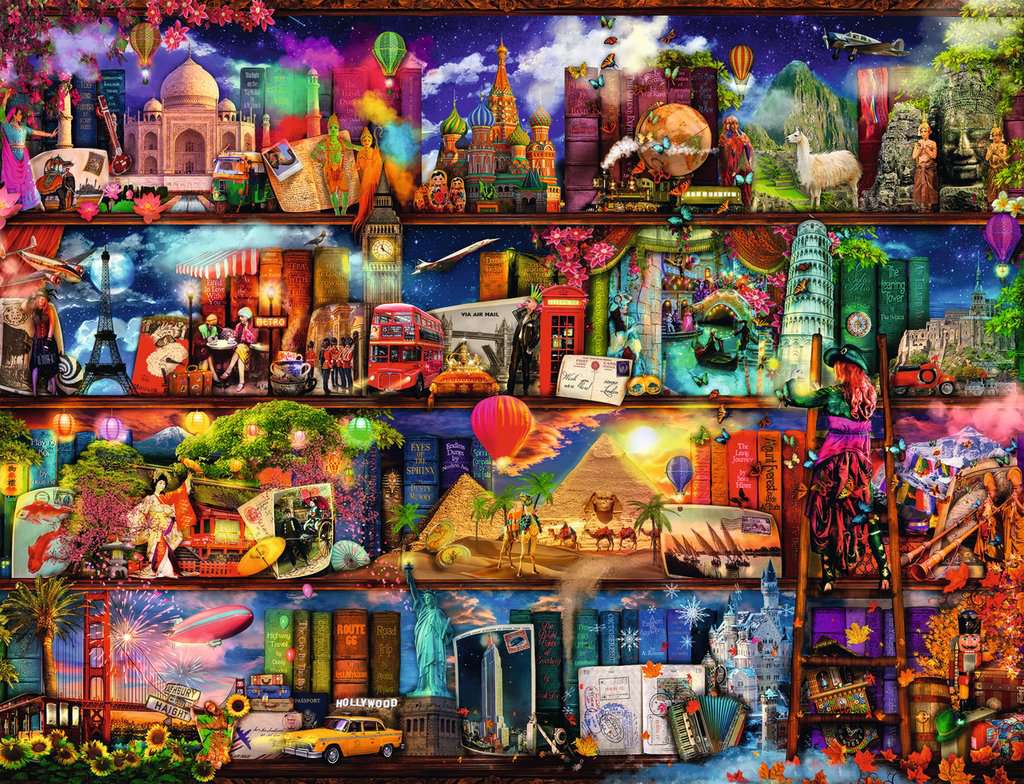 World of Books 2000-Piece Puzzle