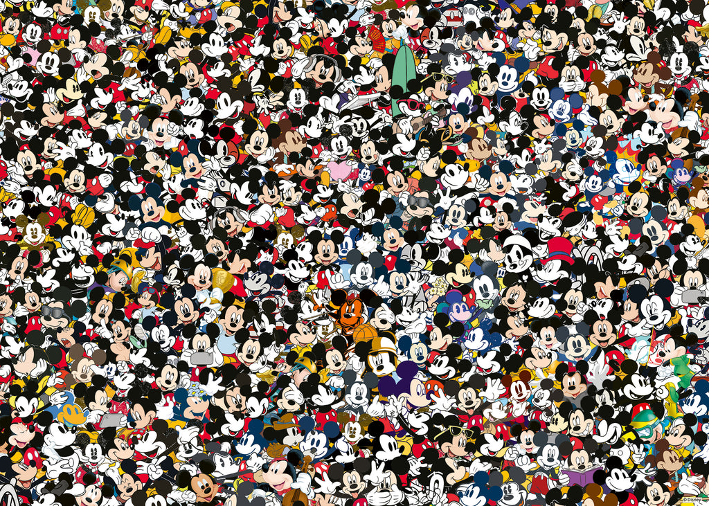 Mickey Challenge - Disney<br>Casse-tête de 1000 pièces