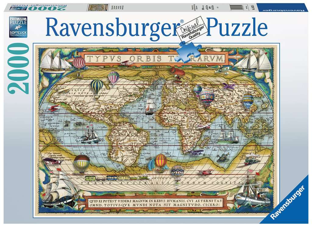 Around the World 2000-Piece Puzzle