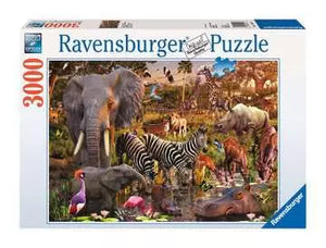 African Animal World 3000-Piece Puzzle