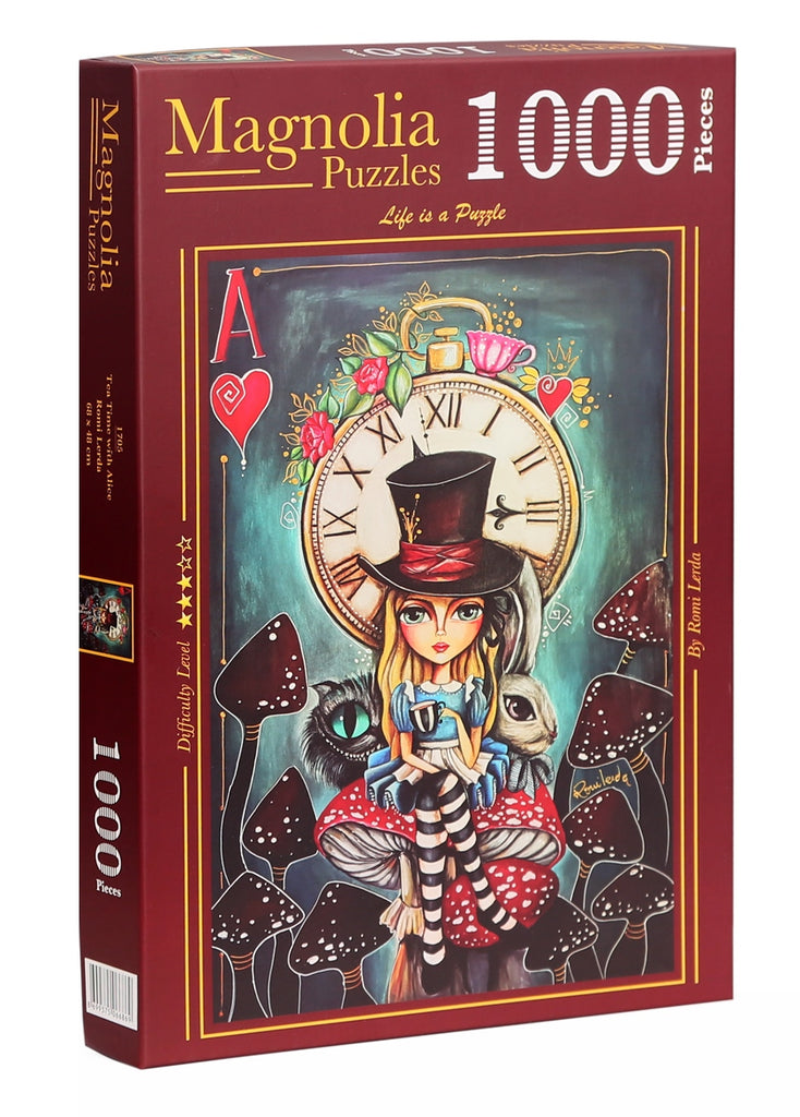 Tea Time with Alice – Romi Lerda 1000-Piece Puzzle