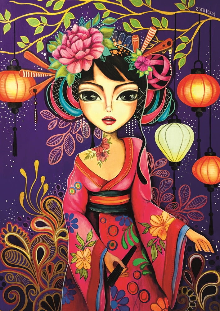 Geisha – Romi Lerda 1000-Piece Puzzle