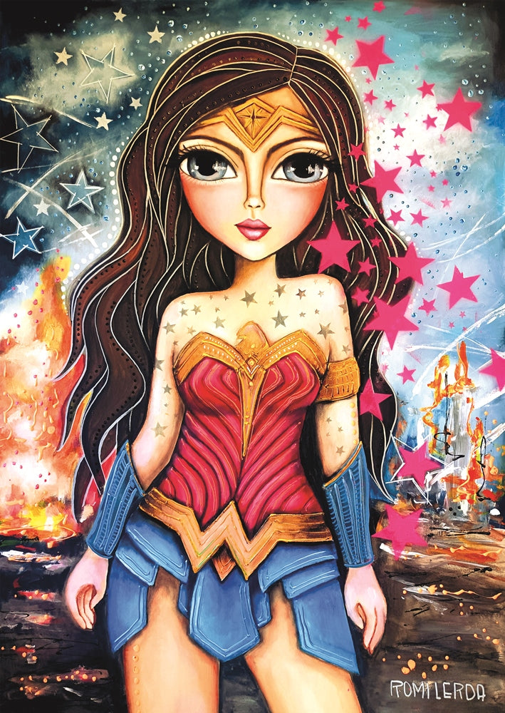 Wonder Woman – Romi Lerda 1000-Piece Puzzle