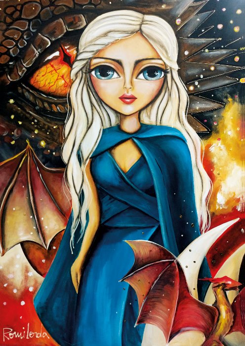 Mother of Dragons – Romi Lerda 1000-Piece Puzzle